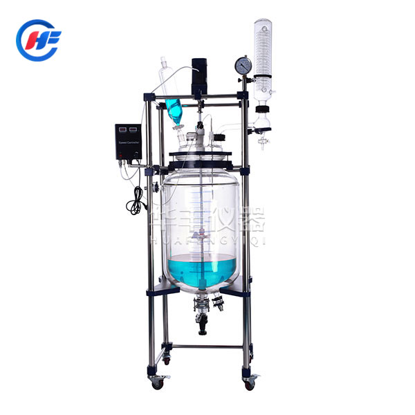 玻璃反應(yīng)釜為玻璃結(jié)構(gòu),內(nèi)層放置反應(yīng)性介質(zhì)可作攪拌