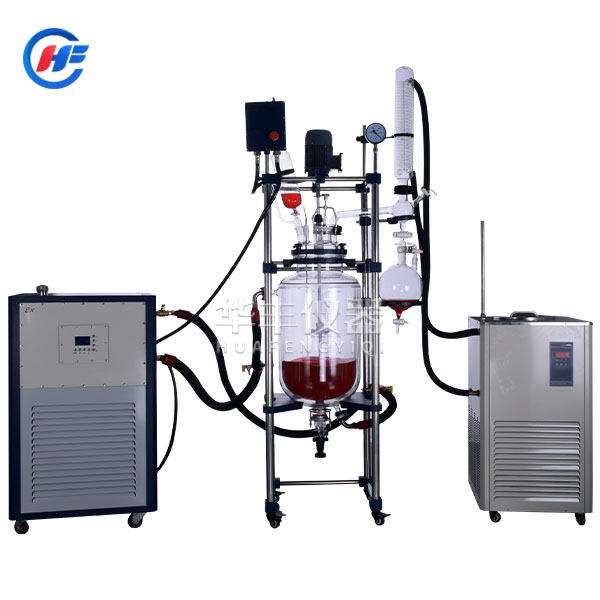 玻璃反應(yīng)釜主要利用它的雙層玻璃的特性